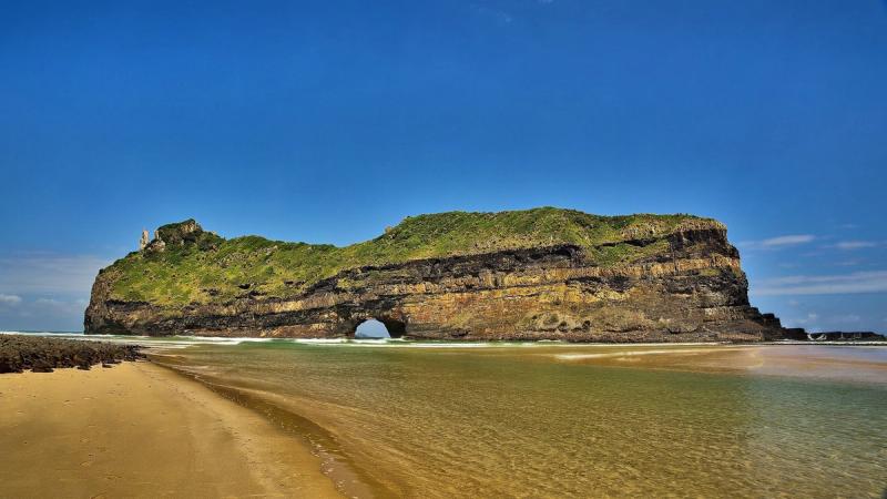 Hole in the Wall in Coffee Bay ist ein Highlight einer jeden Südafrika-Reise