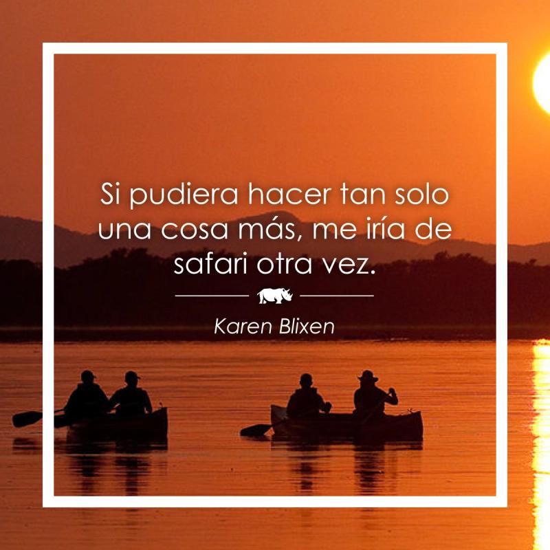 Frases sobre África de Karen Blixen