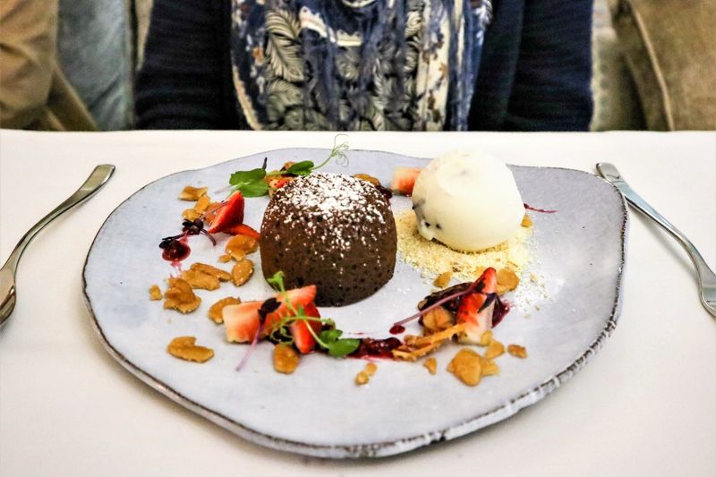 Leckerer Nachtisch im SeaFood Restaurant im The Plettenberg Hotel