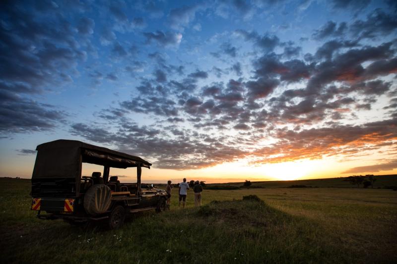 Night safari at Mara Toto, Maasai Mara