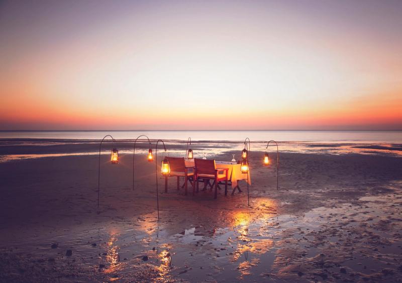 the perfect candlelit dinner