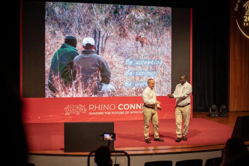 Alex van den Heever und Renias Mhlongo sprechen bei Rhino Connect über ihre Freundschaft