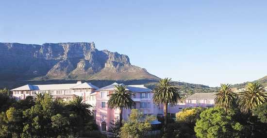 Mount Nelson's backdrop is Table Mountain
