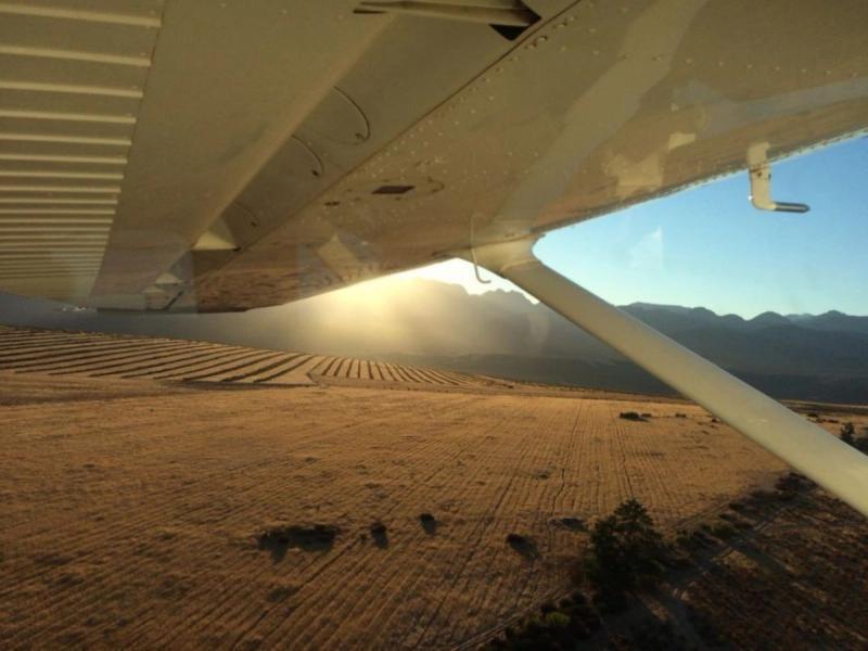 Survol des montagnes du Cederberg
