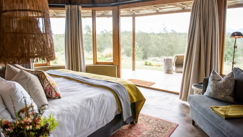 Room interior at Kwena Lodge