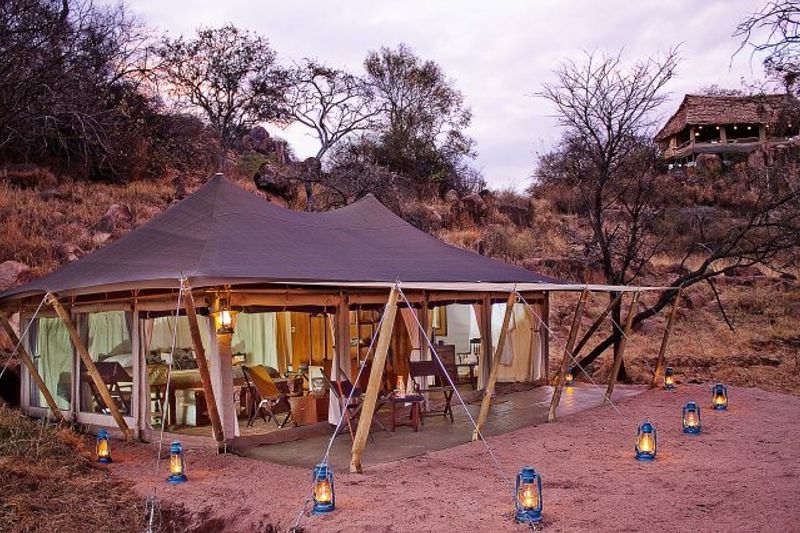 Außenansicht Serengeti Pioneer Camp