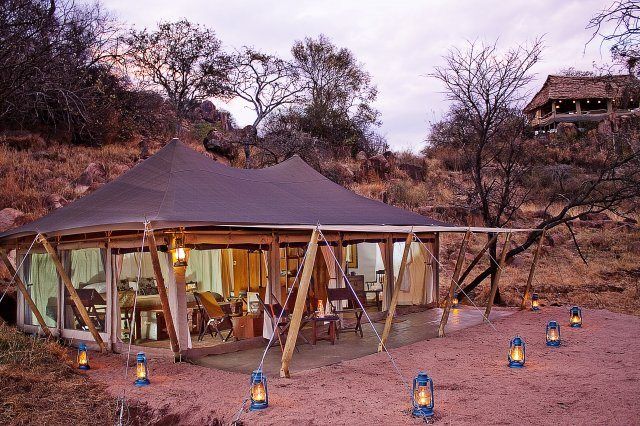 Außenansicht Serengeti Pioneer Camp