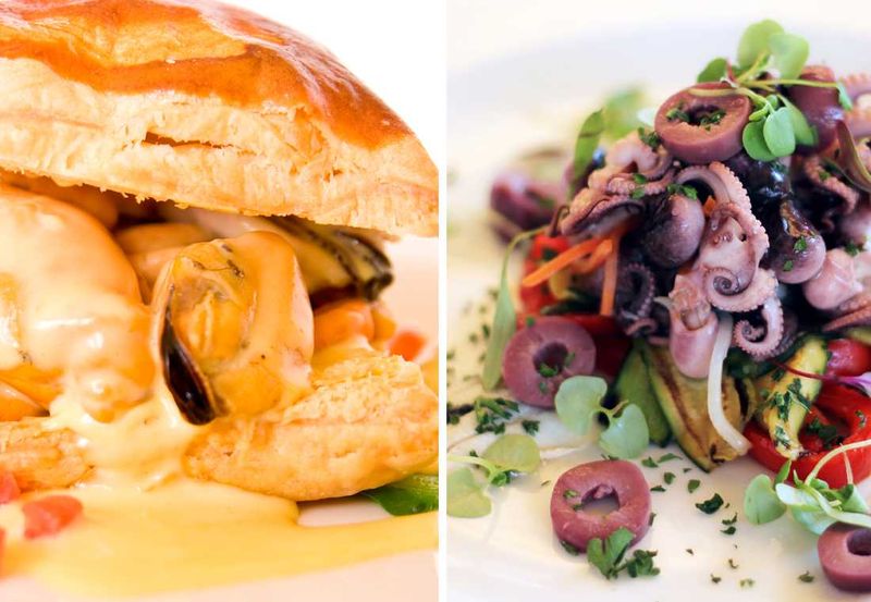 Bouchee de Moules / Seafood Salad
