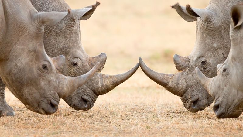 La végétation plus sèche rend l'observation de la faune plus facile