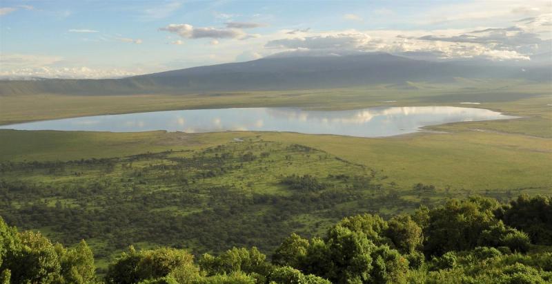 ngorongoro crater in Tanzania forms a perfect part of this Great Migration Safari