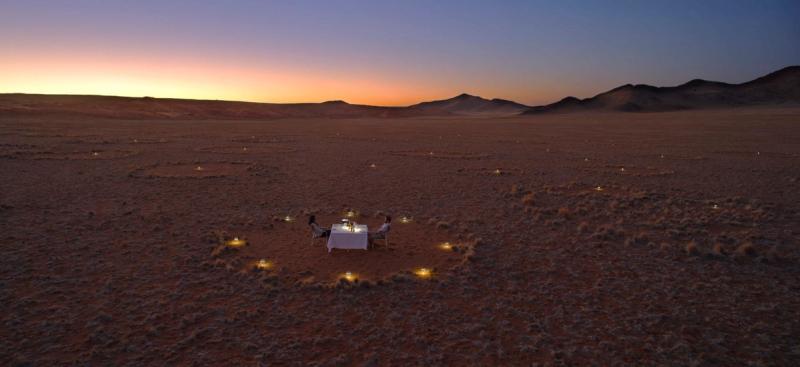 Remote romantic dinner