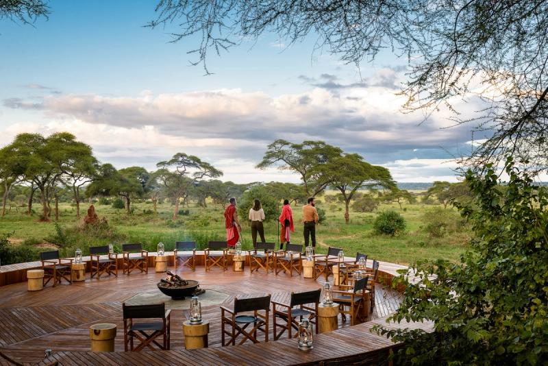 Um safári de luxo na África é tudo sobre imersão tranquila na vida selvagem. Crédito da imagem: Acampamento Sanctuary Swala.