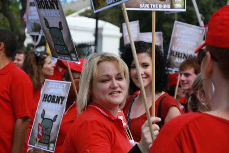 World Rhino Day March 2011