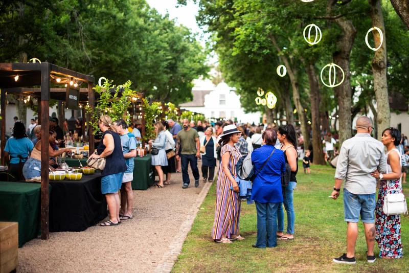 The Boschendal Night Market vibe