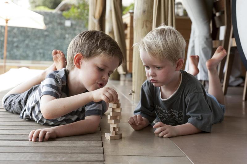 Kids on safari 