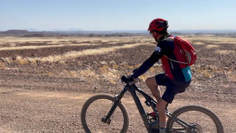 Rider during Challenge4ACause 2022