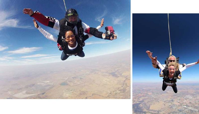 Skydive for rhinos