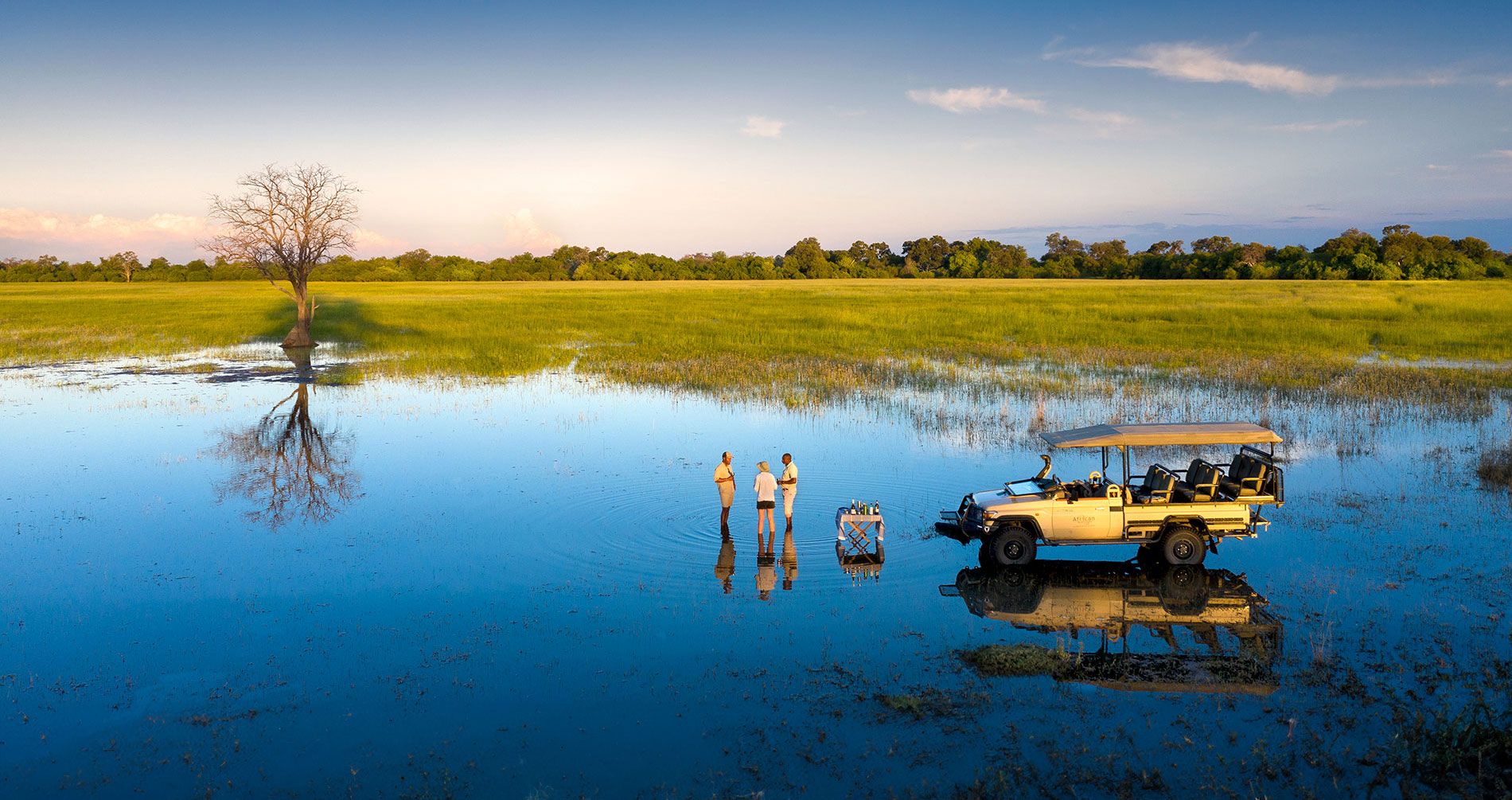 Top Unterkünfte im Okavango Delta