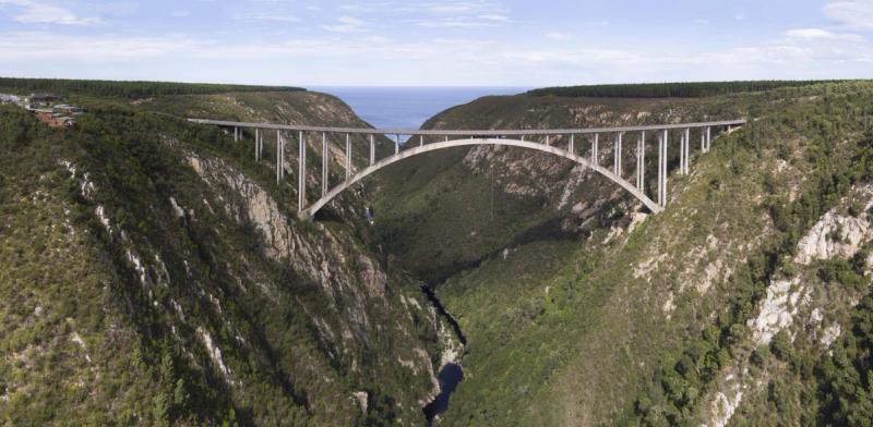 Bloukrans Bridge Bungee Jump in the Garden Route