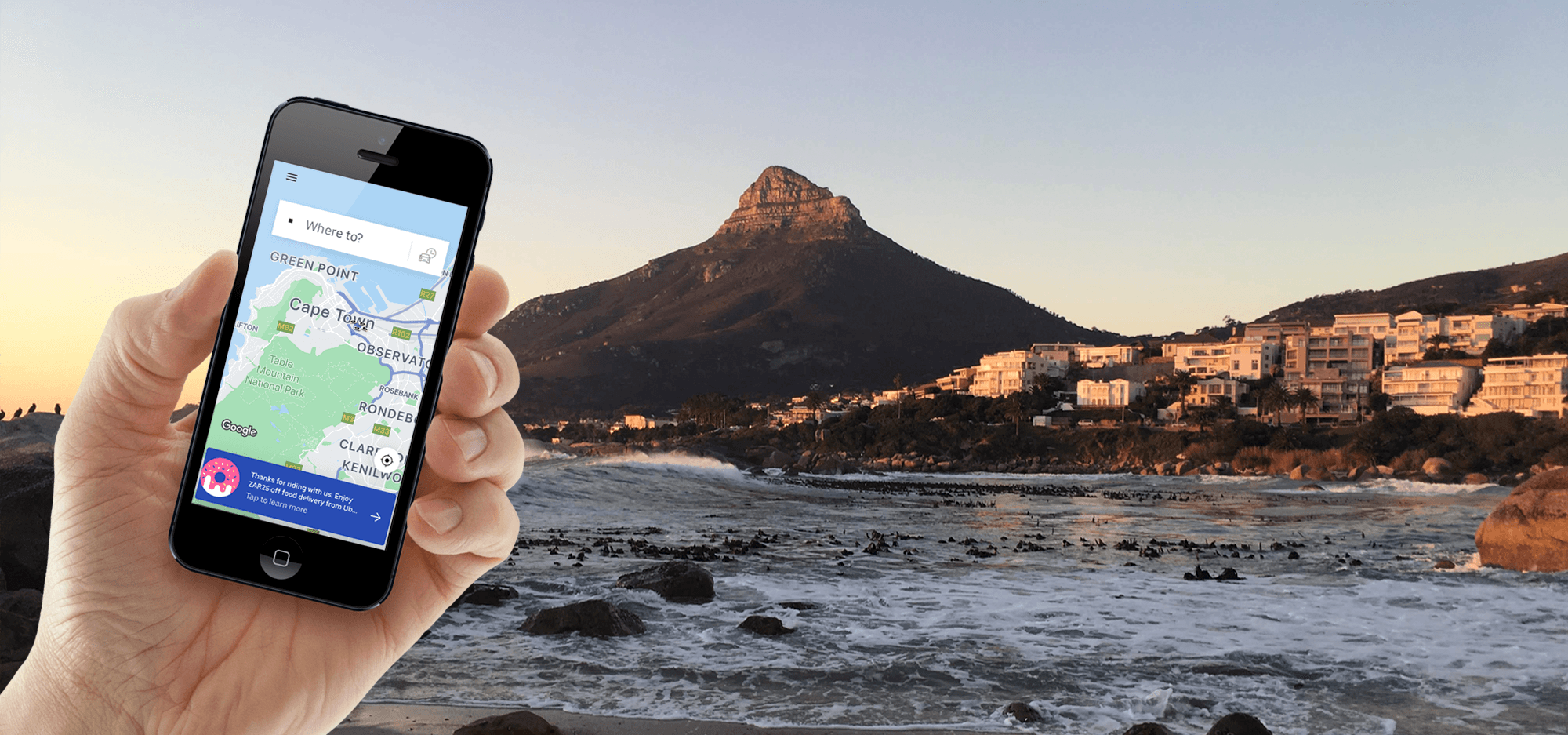 Uber na Cidade do Cabo | Três roteiros imperdíveis sem carro