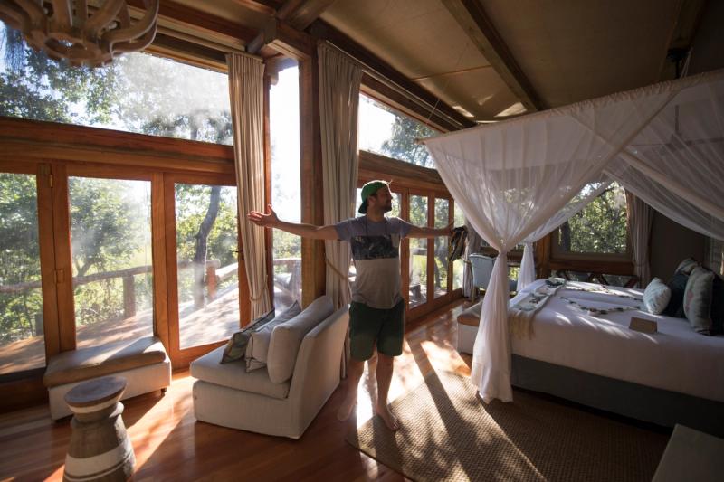 room love in camp okavango botswana
