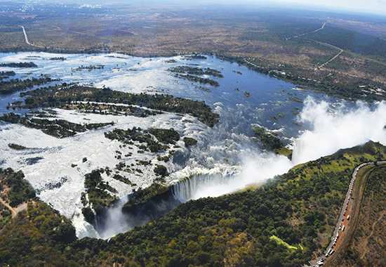 There’s nothing quite like Victoria Falls from a helicopter