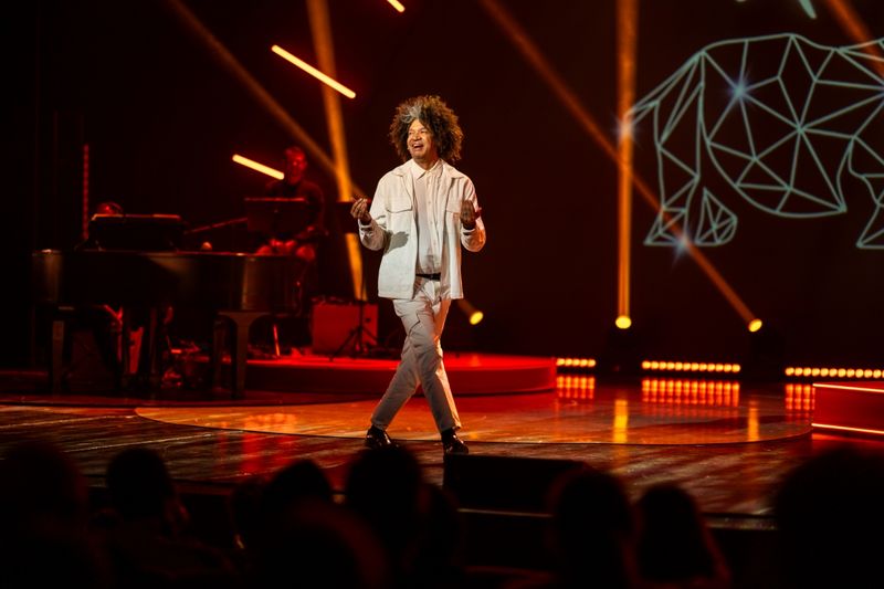 Marc Lottering hizo reír a todos con sus cómicas travesuras