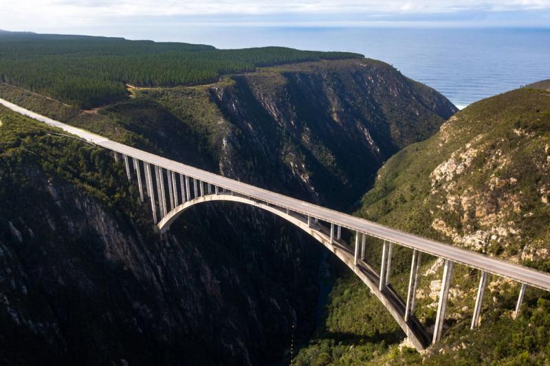 Puenting en el puente Bloukrans