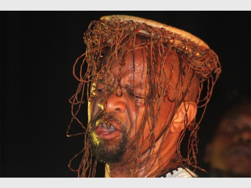 Cultural activist Dr Sello Galane also performed at the Birchwood Jazz Festival.