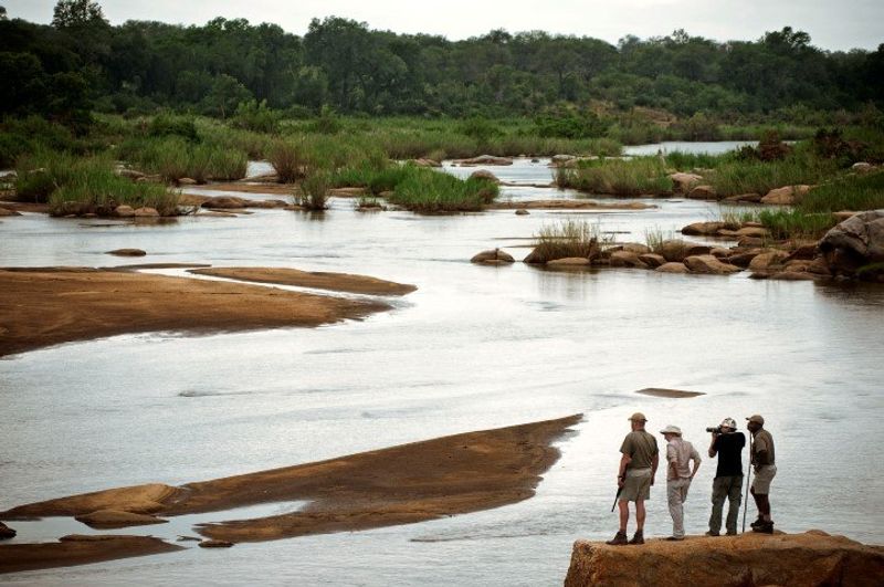 Las aguas del río Sand, el cual da nombre a esta reserva