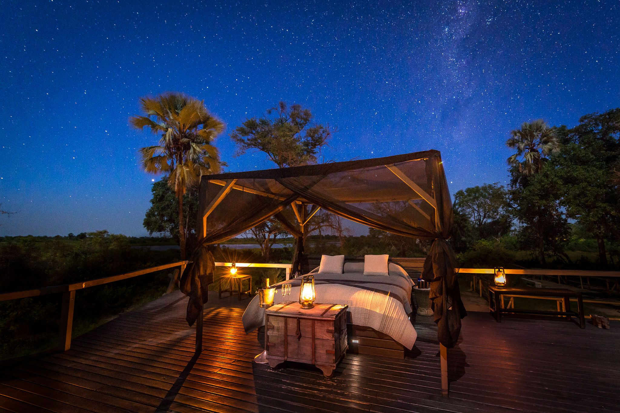 Où dormir sous le ciel étoilé d'Afrique ?