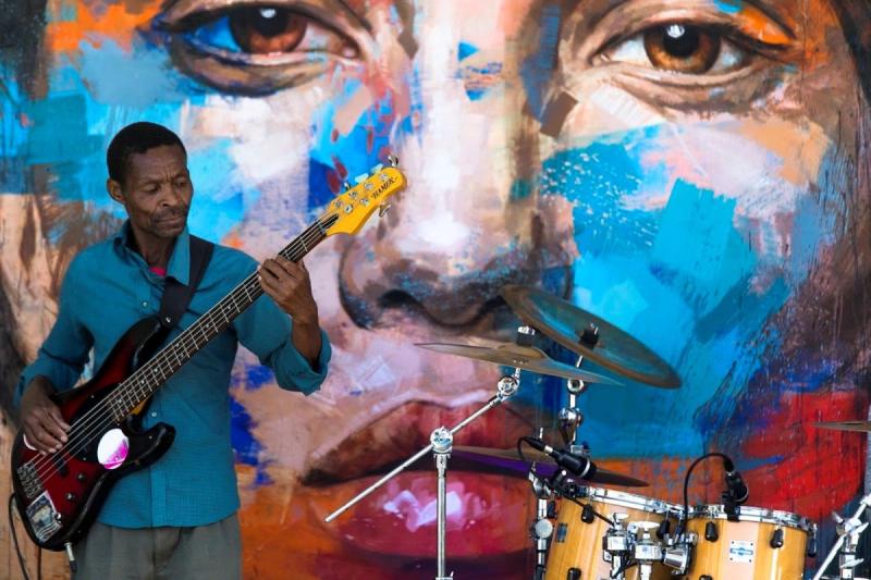 Concert live lors de la vente aux enchères à Ellerman House au profit d'ArtAngels Africa