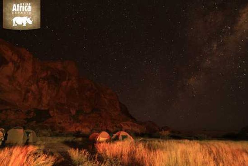 A starry night in Namibia