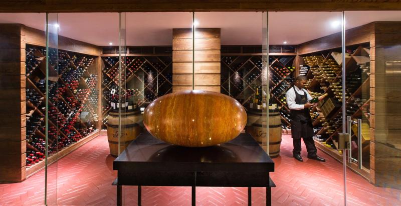 Delaire Graff Wine Cellar in the Stellenbosch Winelands