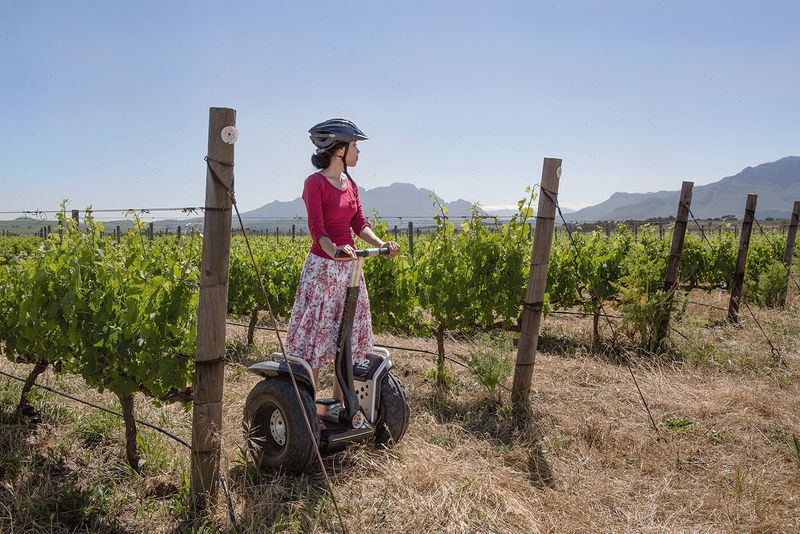 Spier Segway with a guest