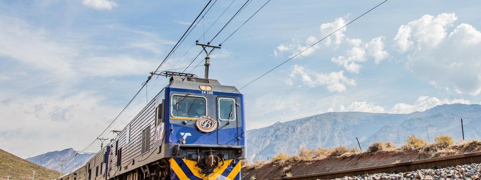 Viaje a bordo de um trem de luxo pela África