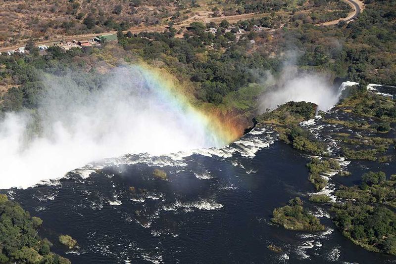 Victoria Falls by Helicopter