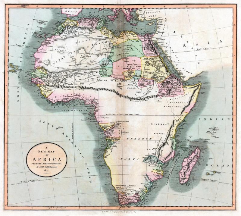 Mythical places in Africa the mountains of the moon