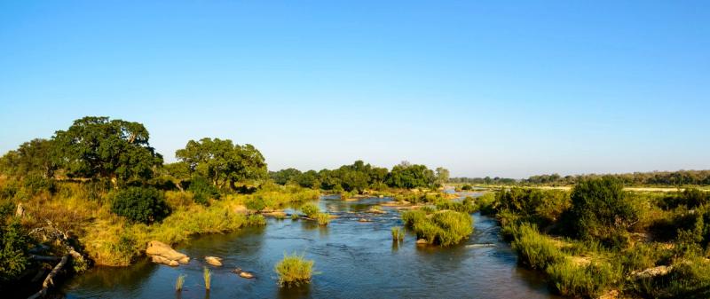 Kruger River flows through the Kruger National Park