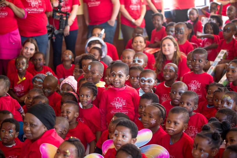 Crianças em Khumbulani
