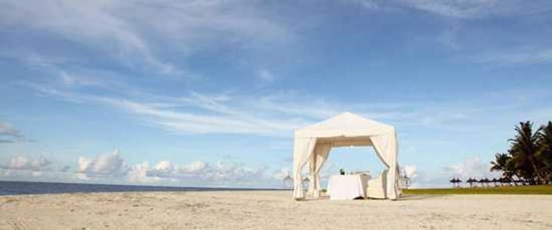 séjour romantique à l'île maurice : dîner sur le plage