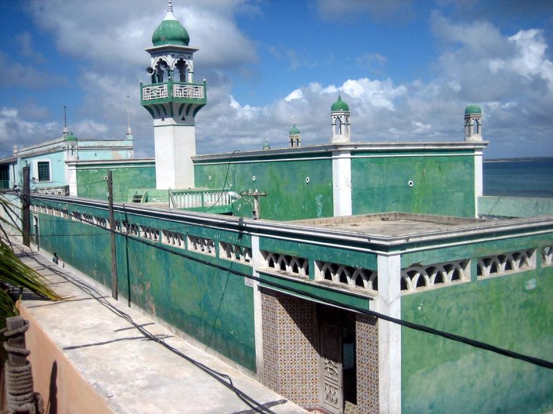 A beautiful mosque in Mozambique