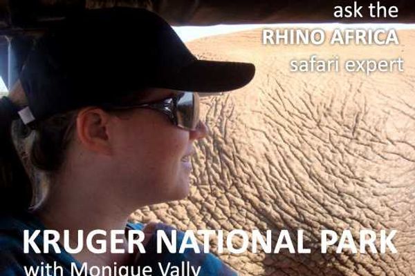 Ask the Rhino Africa safari expert - Kruger National Park with Monique Vally