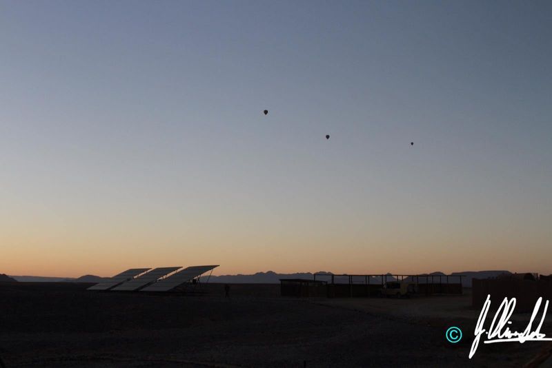 Sunset in the Kalahari