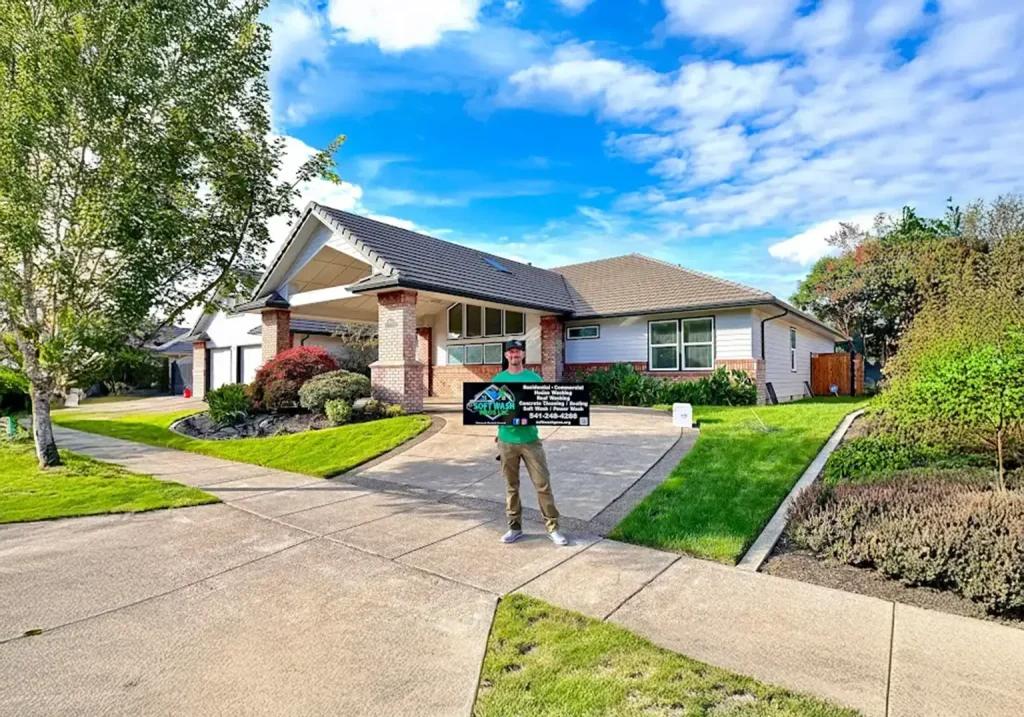 Is Your Home Exterior Losing Its Shine? Residential Cleaning Services in Eugene by SoftWash Pros
