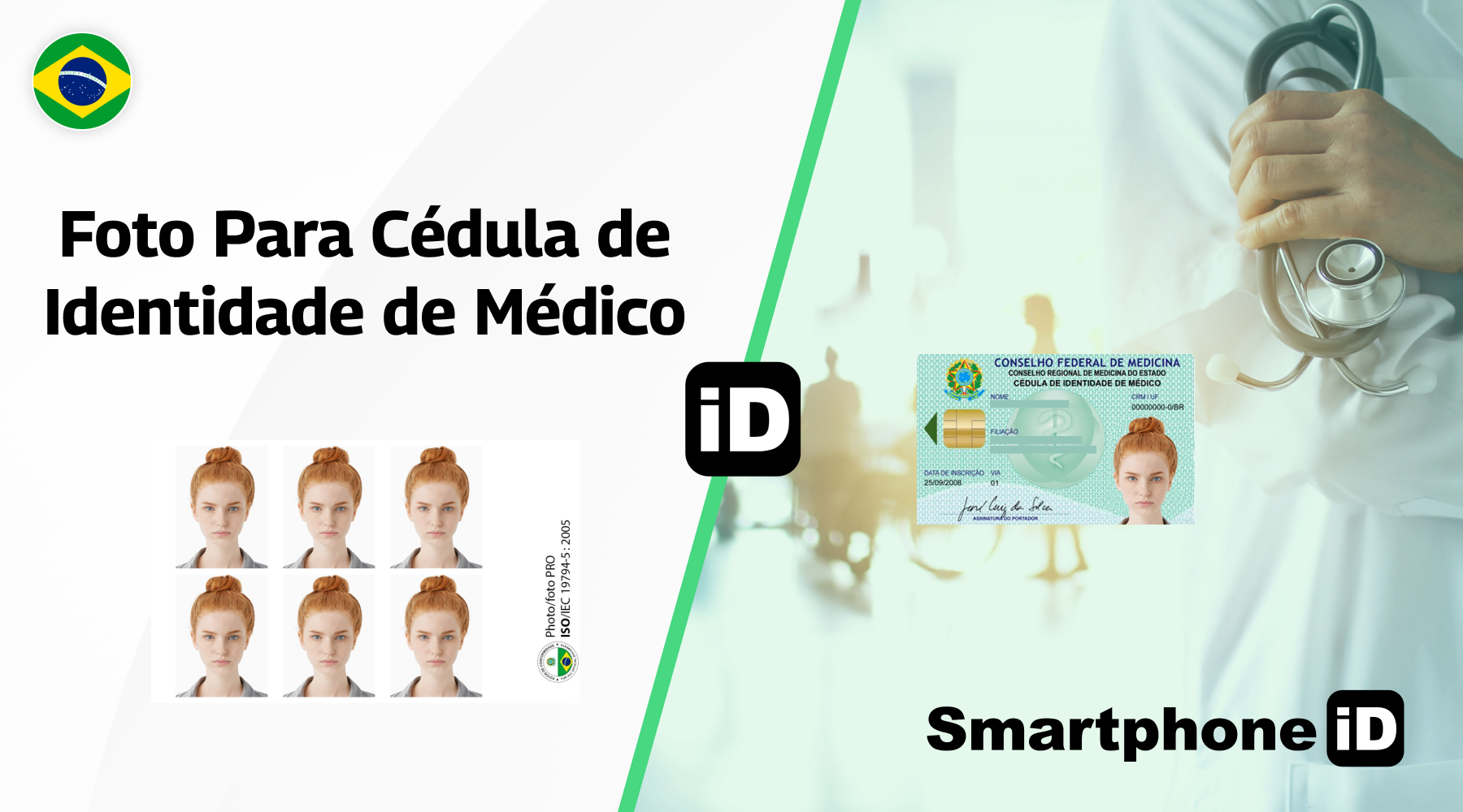 Foto Para Cédula de Identidade de Médico