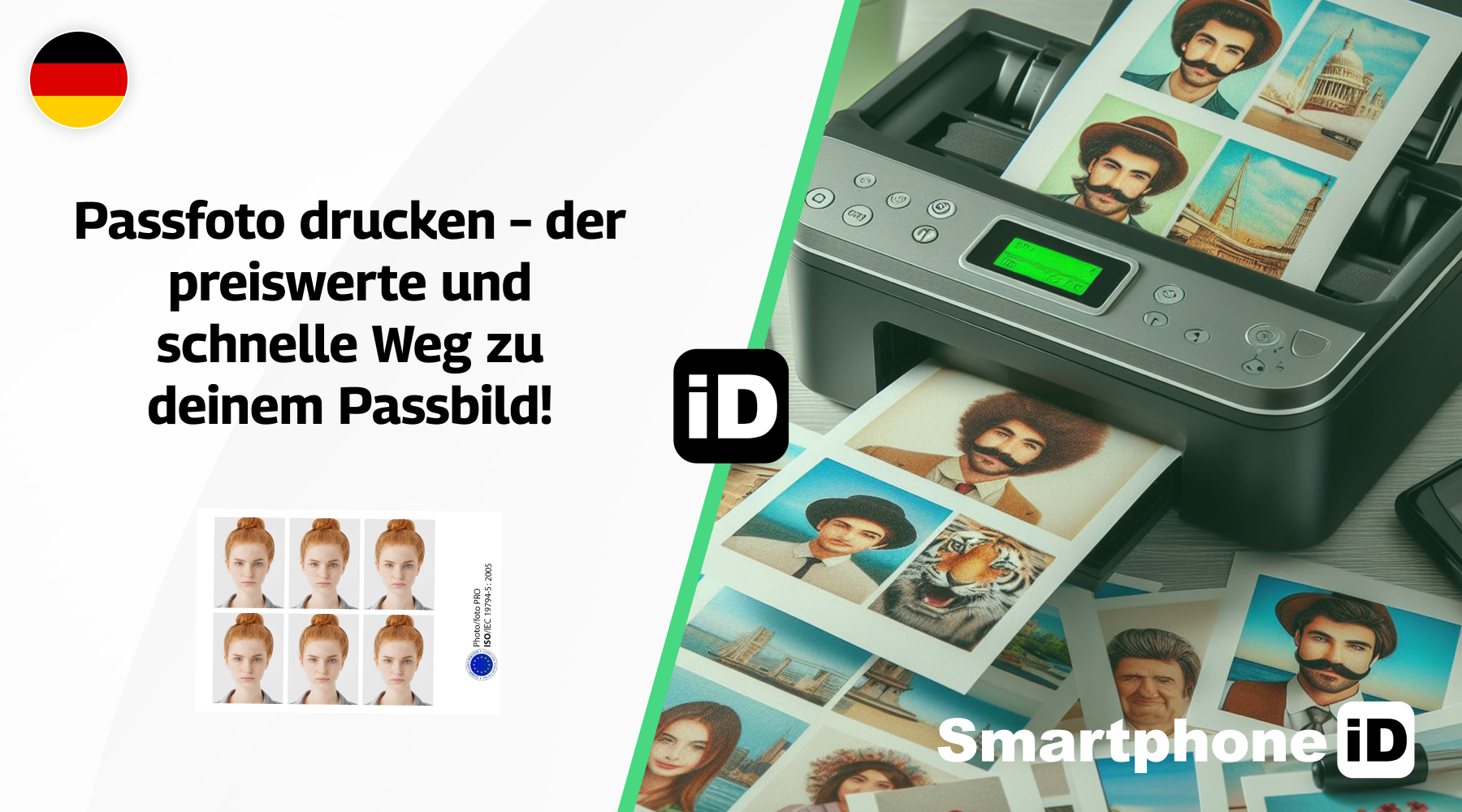 Passfoto drucken – der preiswerte und schnelle Weg zu deinem Passbild!