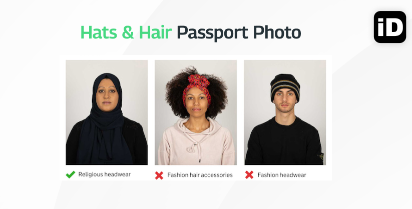 Hats Hair Passport Photo Hats Hair Passport Photo