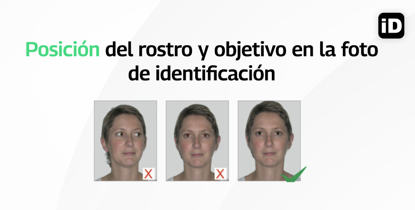 De izquierda a derecha: 1. Los ojos no miran directamente a la lente, 2. ojos rojos, 3. buena foto de pasaporte De izquierda a derecha: 1. Los ojos no miran directamente a la lente, 2. ojos rojos, 3. buena foto de pasaporte