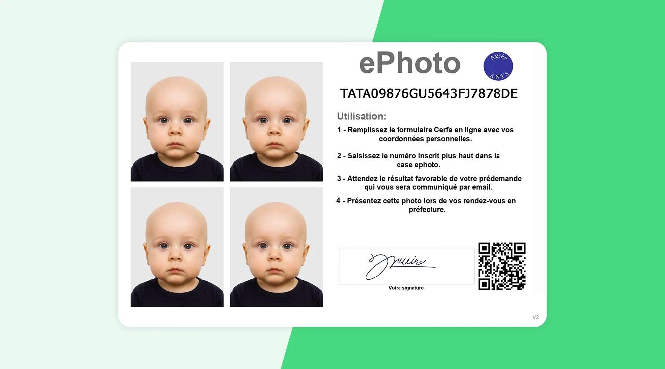 Une planche de 4 photos officielles avec code e photo Une planche de 4 photos officielles avec code e photo